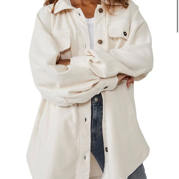NWOT Free People | Ruby Soft Oversized Shacket - Picture 7 of 7